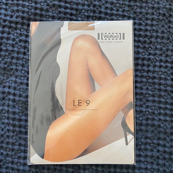Wolford Other - VTG WOLFORD - Le 9 Ultrasheer Tights in Sand